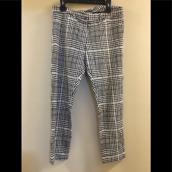 NWOT J.McLaughlin Plaid Becca Ankle Leggings P. - Picture 4 of 8